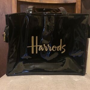 Harrods Glossy Logo Tote